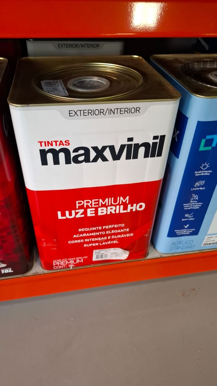 Maxvinil Premium Luz e Brilho 18L